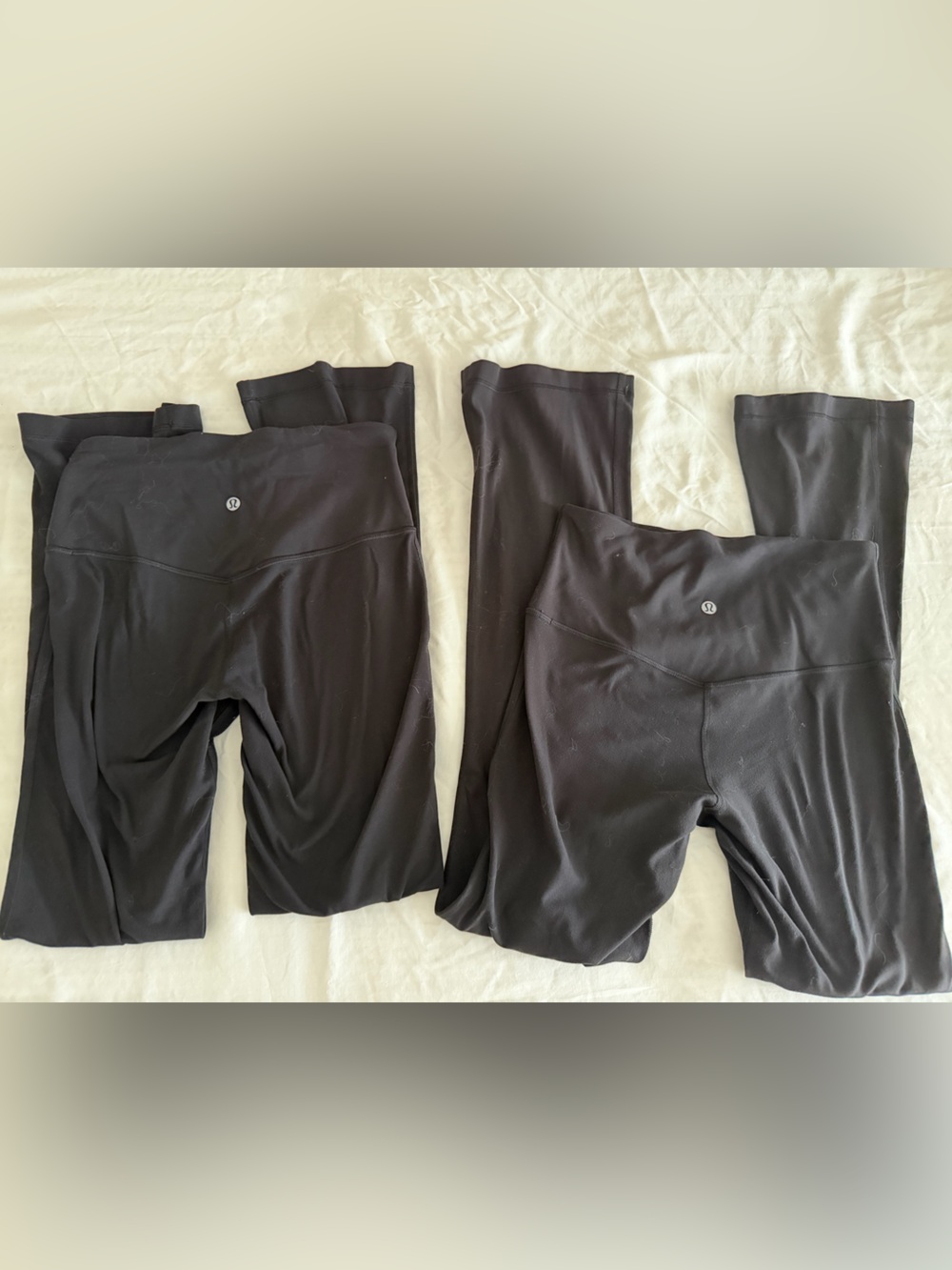 Lululemon Align Mini Flare Bundle | Black | Size 6 | Set of 2